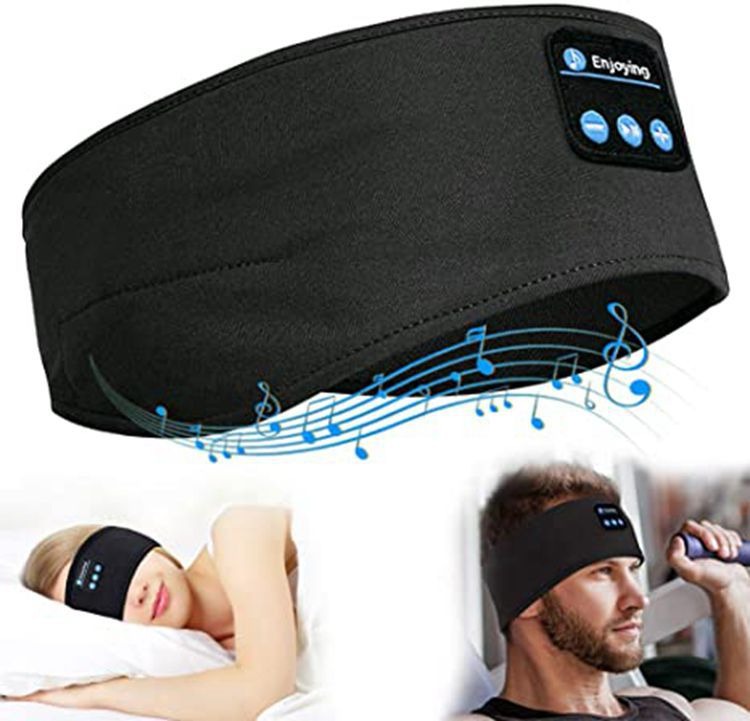 Bluetooth V5.0 Sports Headband with Stereo Music